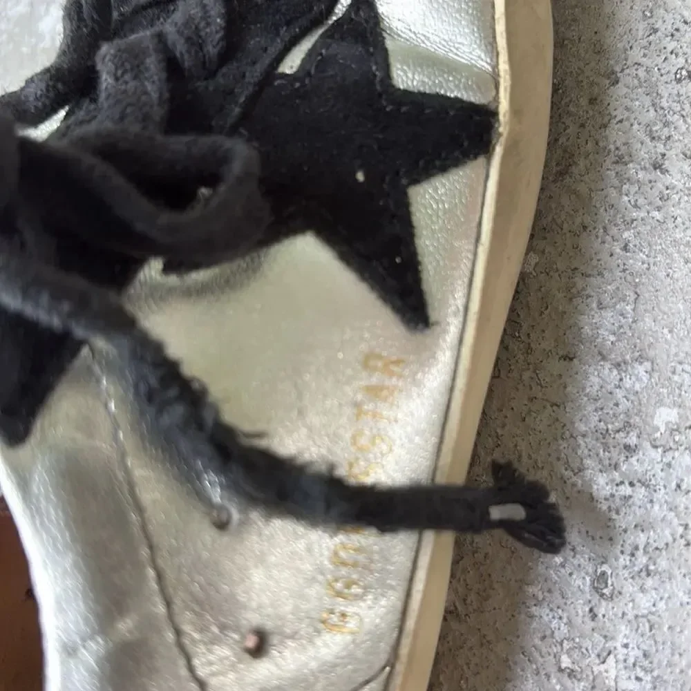 Golden goose, silver,kids, S Starr sneakers